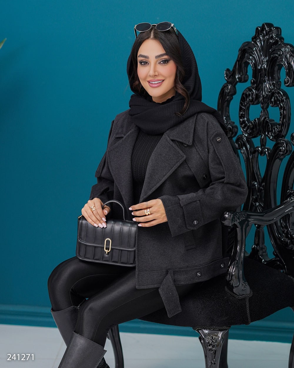 پالتو فوتر جیر زنانه مدل شادلین کد 2412 (ضمانت اصالت)