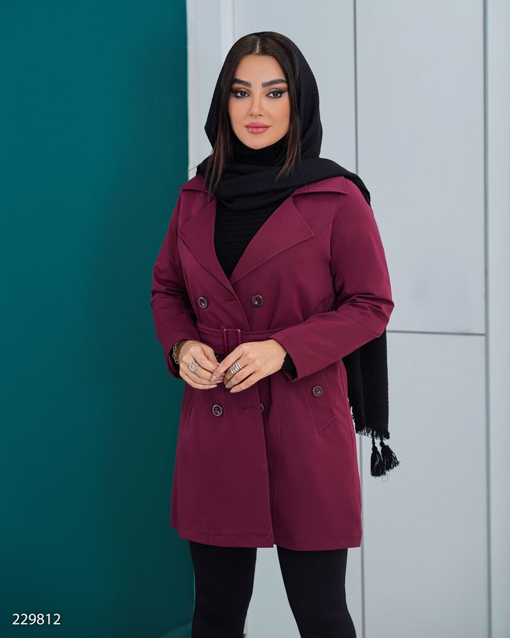 بارانی زنانه مدل جیانا کد 2298 (ضمانت اصالت)