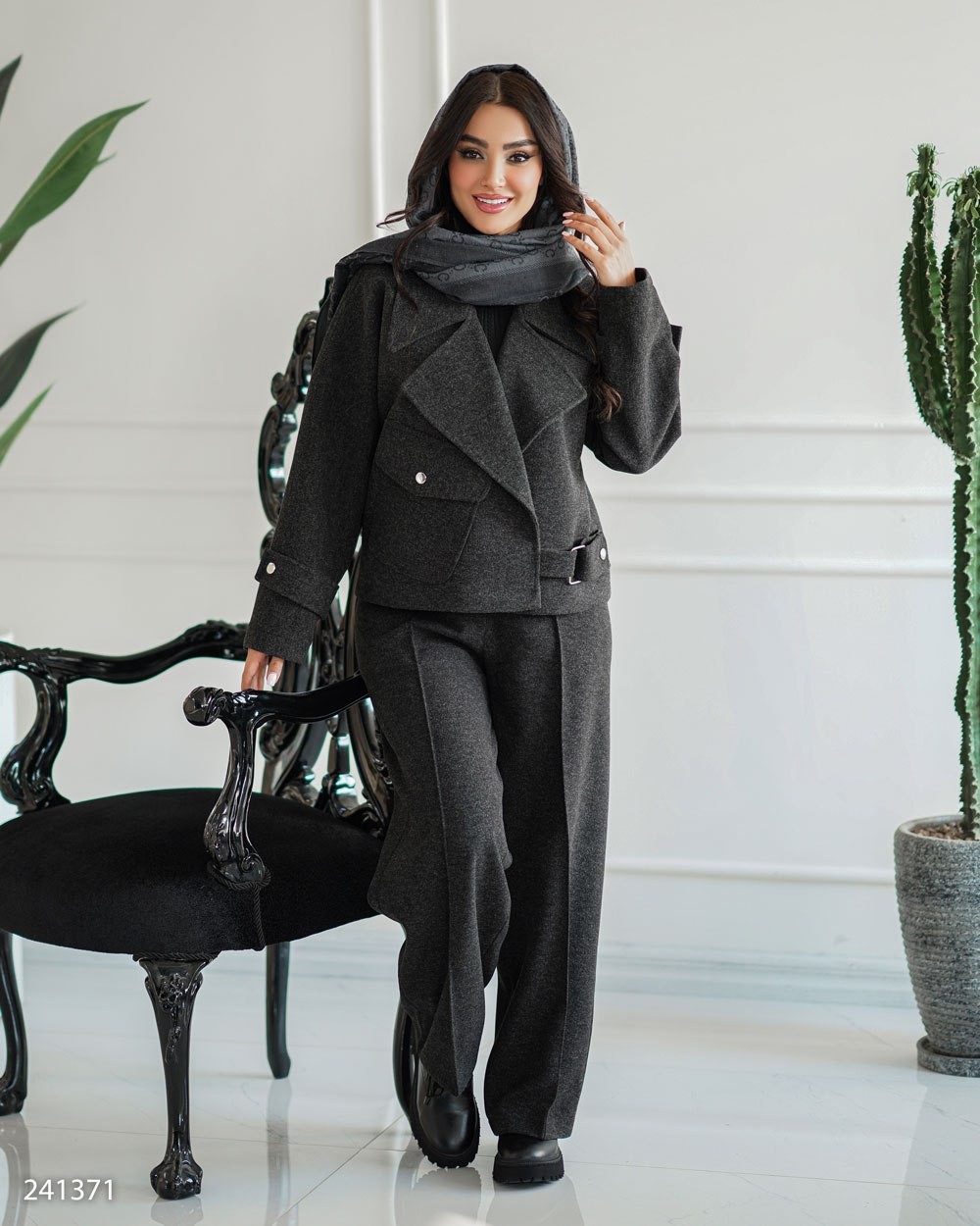 کت و شلوار فوتر زنانه مدل کامناز کد 2413 (ضمانت اصالت)