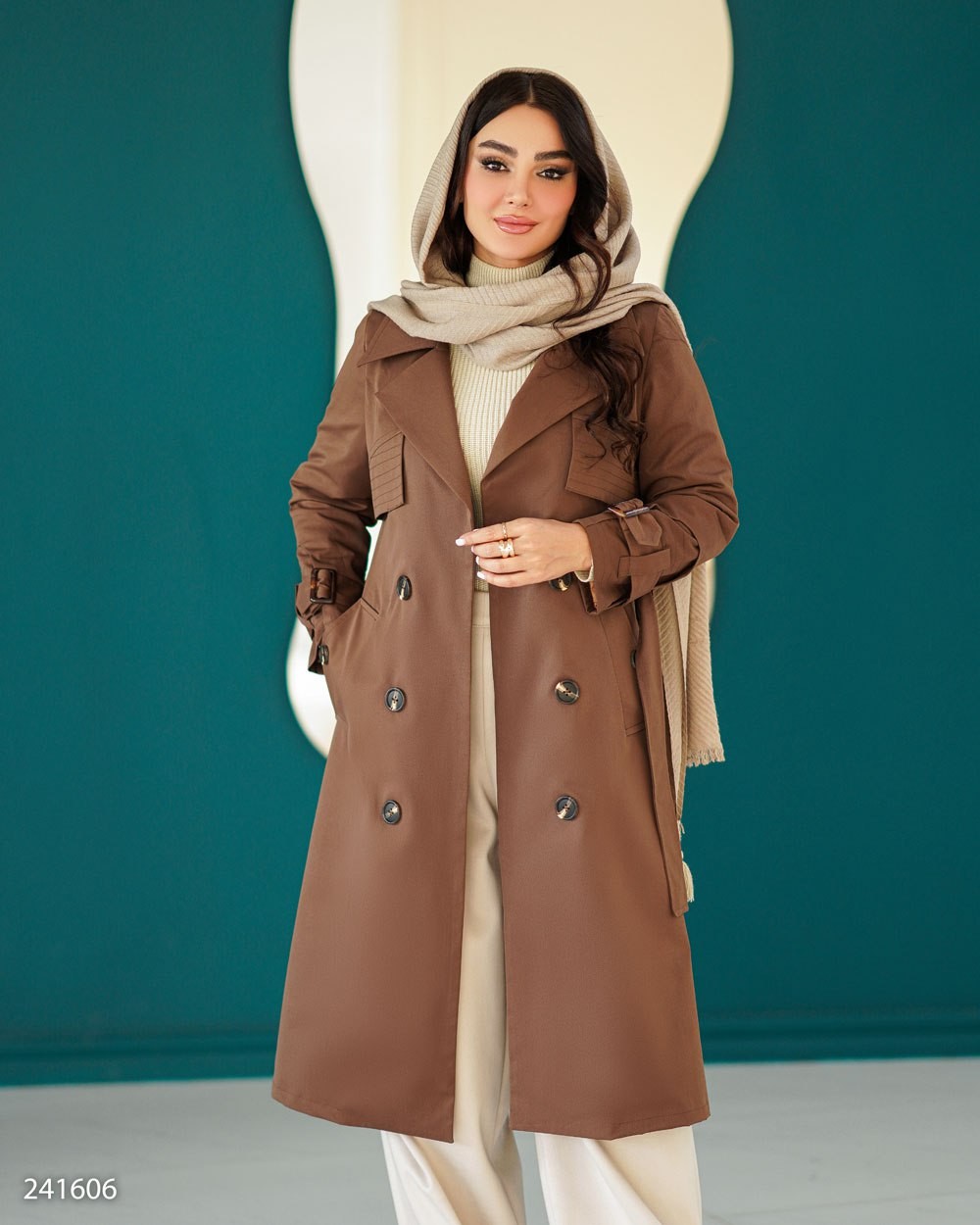 بارانی کتان زارا زنانه مدل رامسین کد 2416 (ضمانت اصالت)