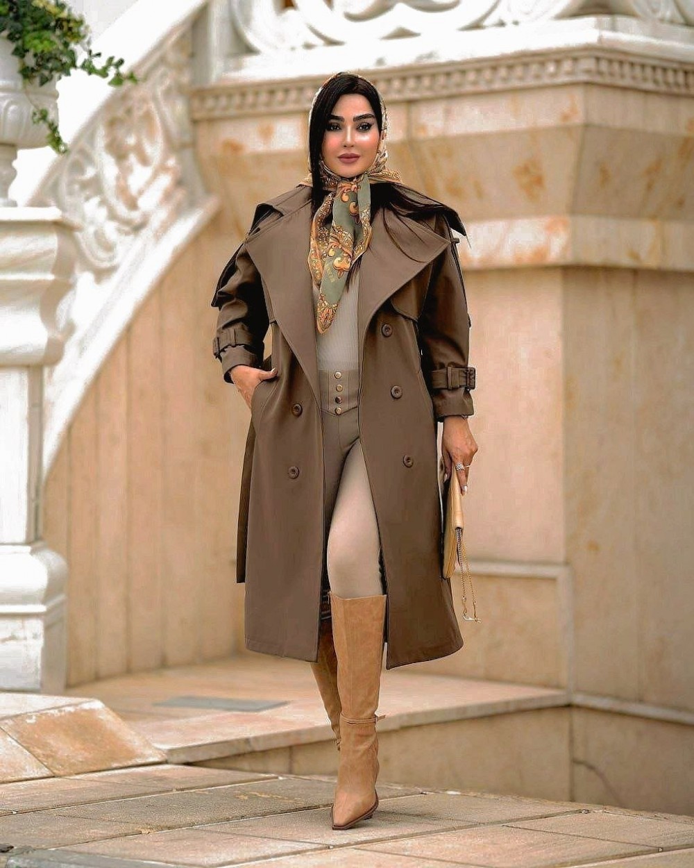 بارونی پاییزه زنانه مدل الیا کد 1460 (ضمانت اصالت)