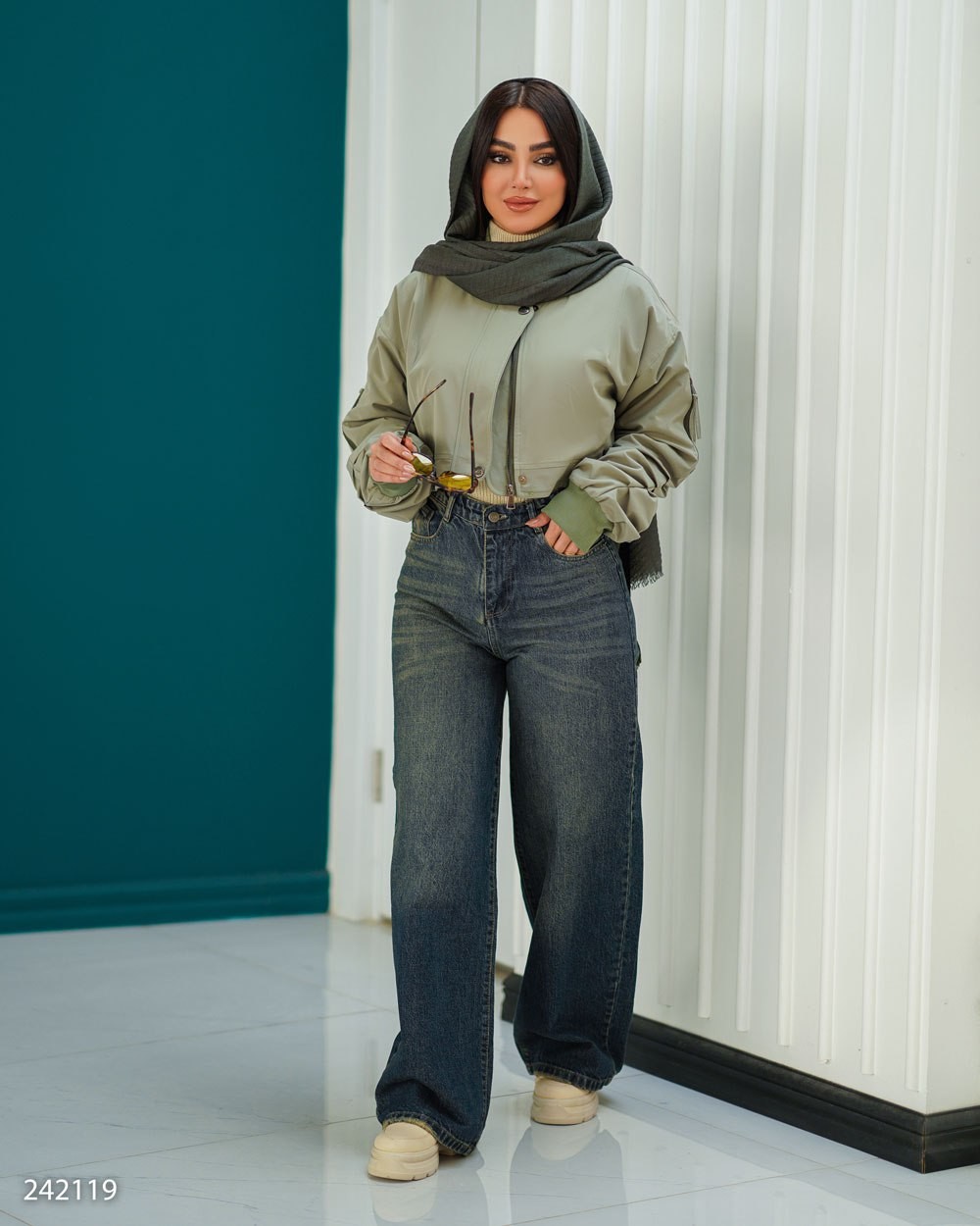 کراپ کت زنانه مدل آیاز کد 2421 (ضمانت اصالت)