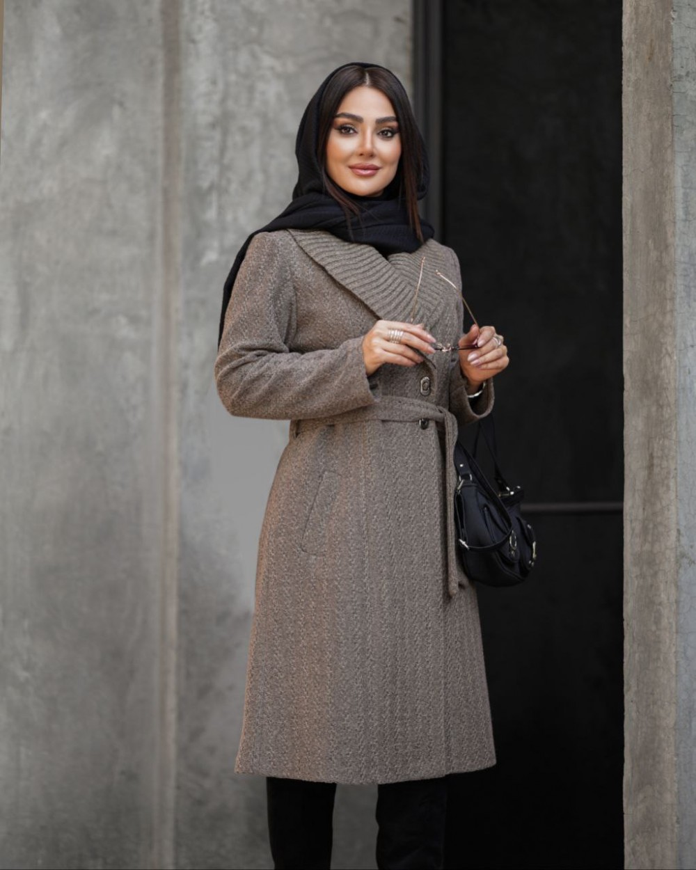 مانتو بافت زنانه مدل پرنسا کد 1308 (ضمانت اصالت)