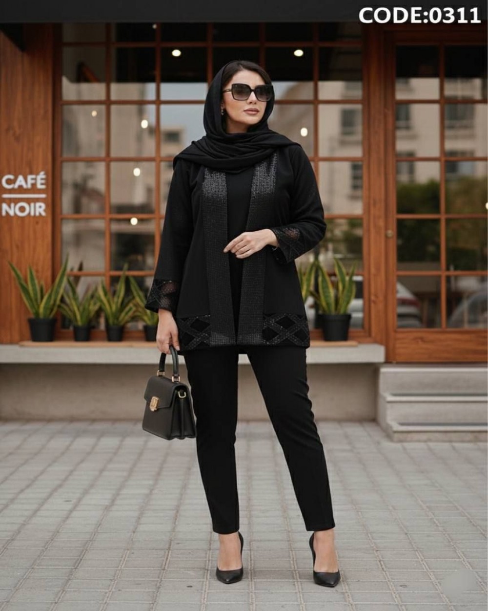 کت ژاکارد زنانه ترکیب مخمل و پولک دوزی کد 0311 (ضمانت اصالت)