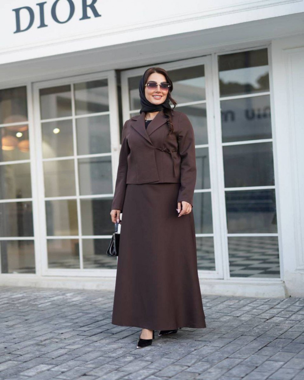 ست کت و دامن مازراتی زنانه مدل نیوشا کد 1320 (ضمانت اصالت)