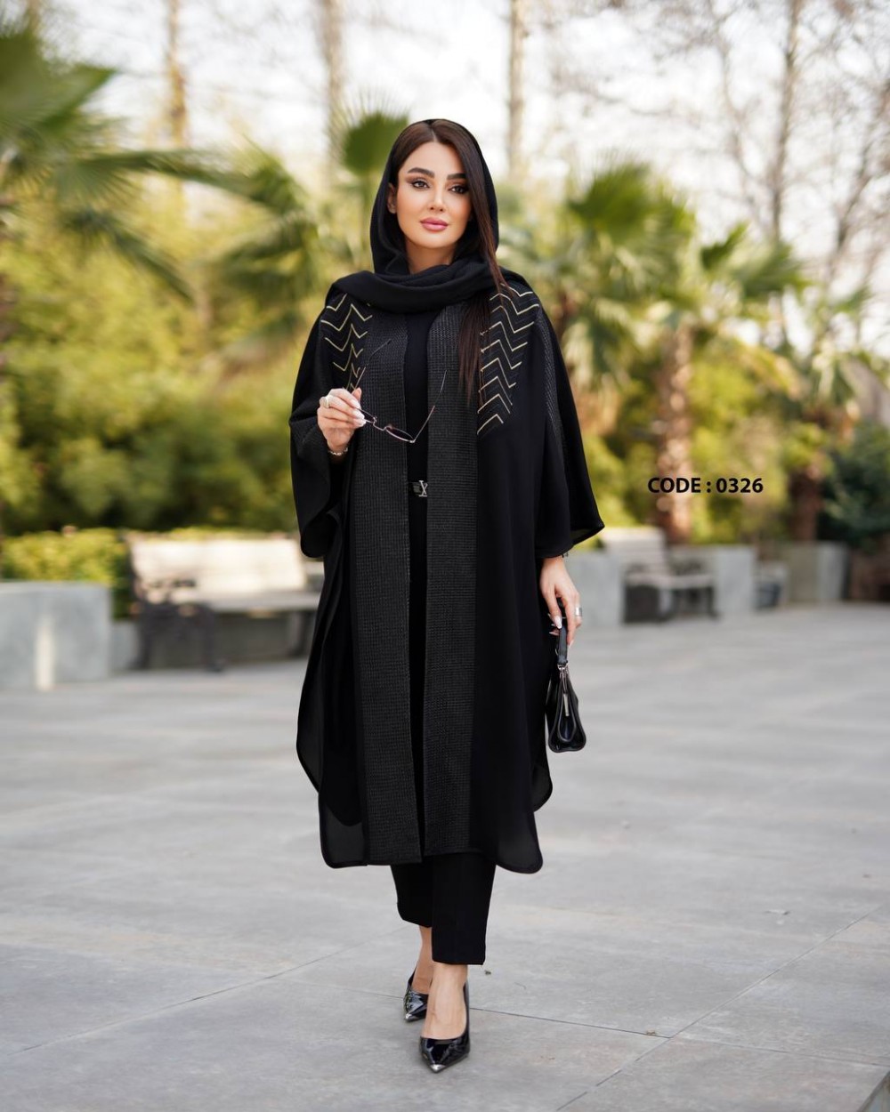 پانچ مجلسی کرپ حریر زنانه کد 0326 (ضمانت اصالت)