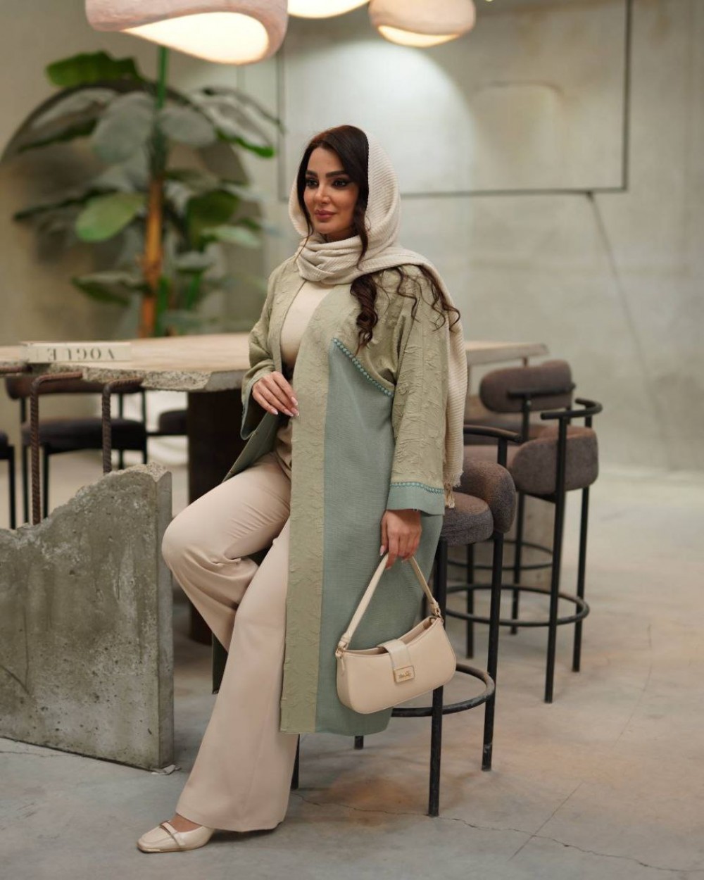 مانتو ژاکارد ترکیبی زنانه مدل رونیکا کد 1322 (ضمانت اصالت)