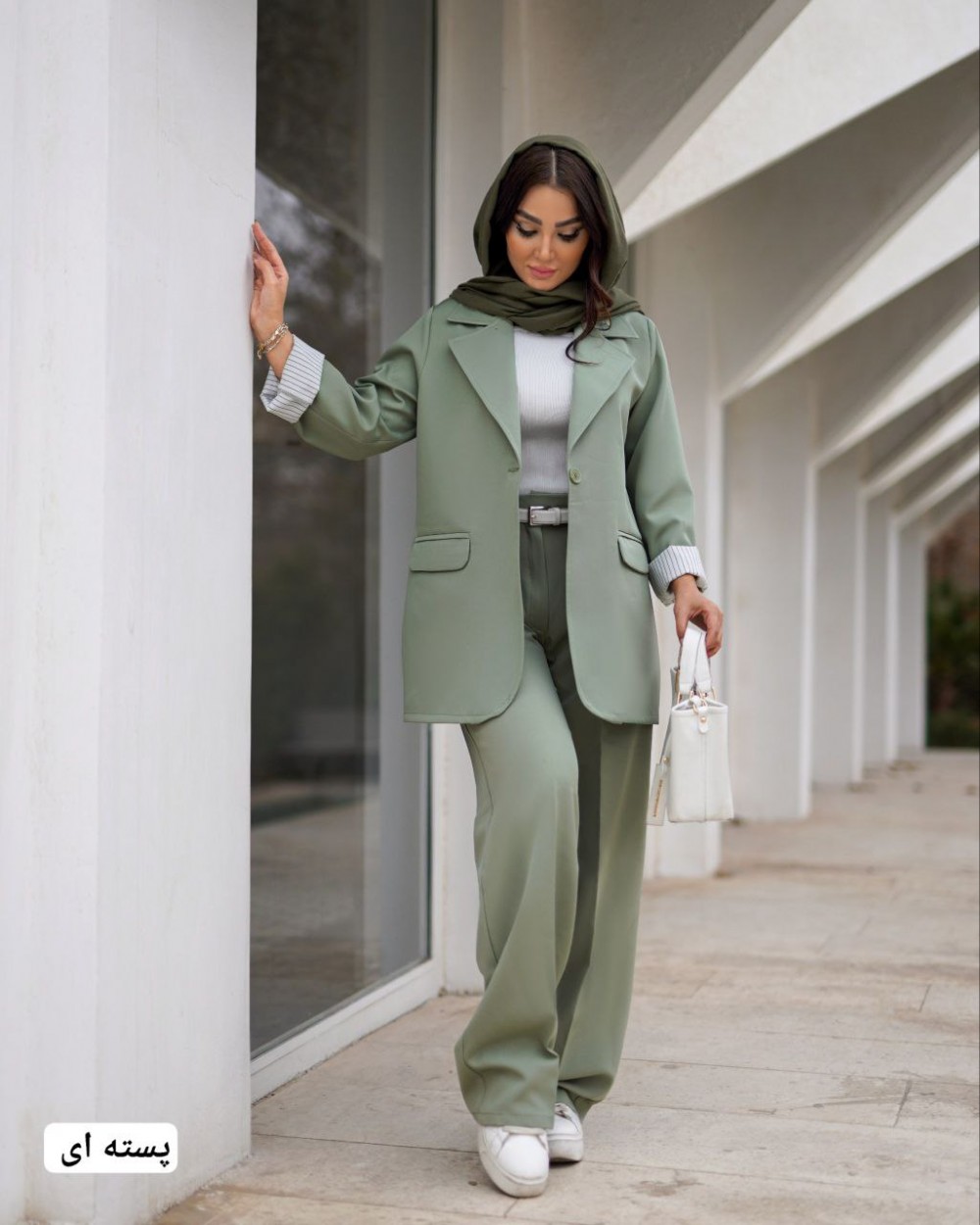 ست کت و شلوار مازراتی زنانه مدل پوپک کد 3160 (ضمانت اصالت)