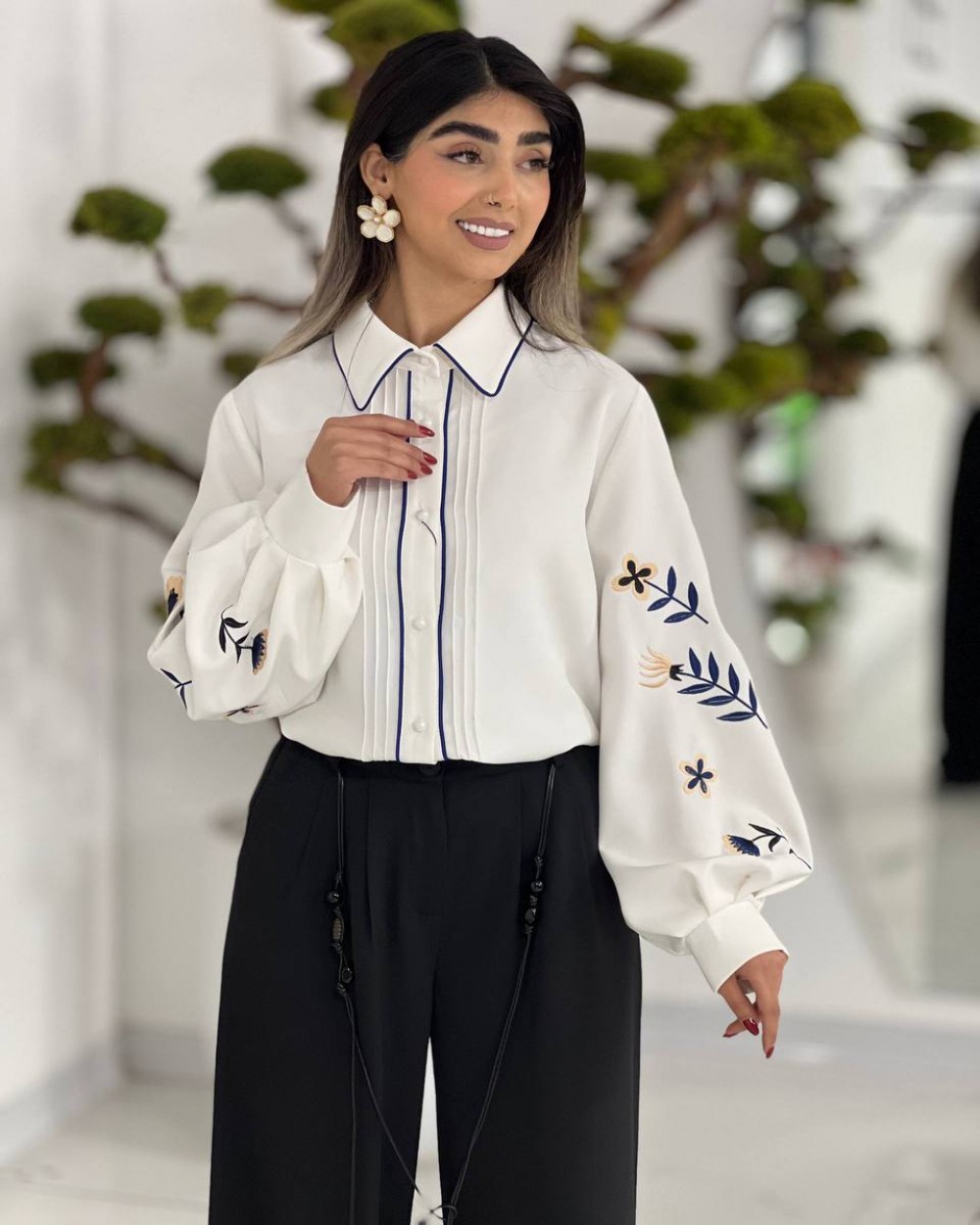 شومیز مازراتی زنانه مدل بهار کد 3165 (ضمانت اصالت)