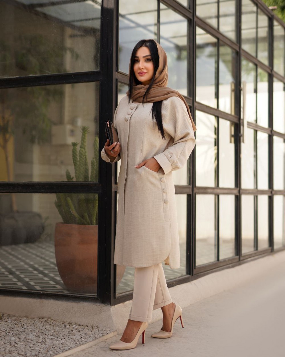 مانتو شانتون دیپلمات زنانه بغل دکمه مدل لوفر کد 001 (ضمانت اصالت)