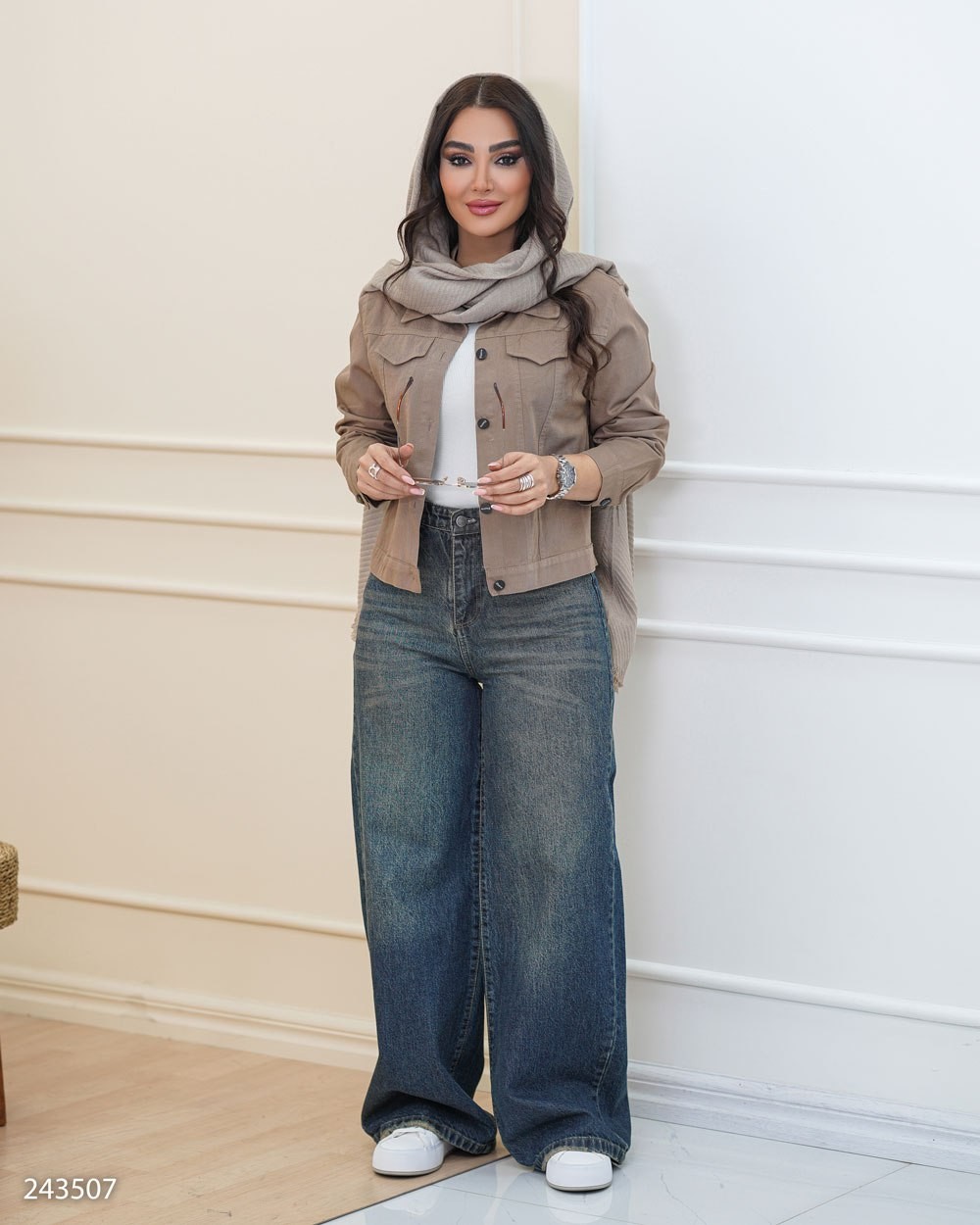 کراپ کت کتان زنانه مدل آدوین کد 2435 (ضمانت اصالت)