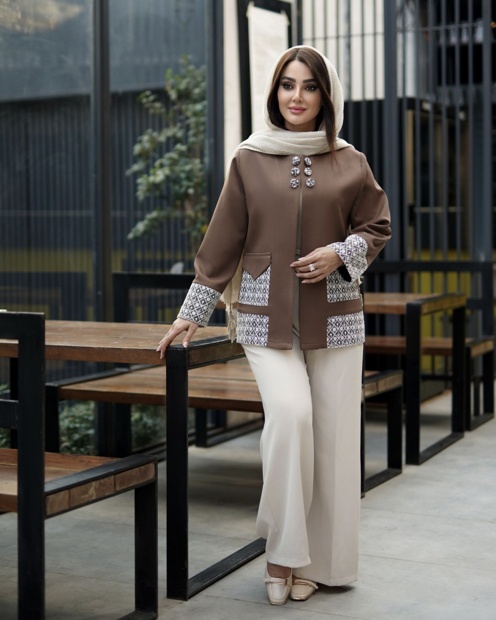 کت یقه گرد زنانه مدل روشنا کد 809 (ضمانت اصالت)