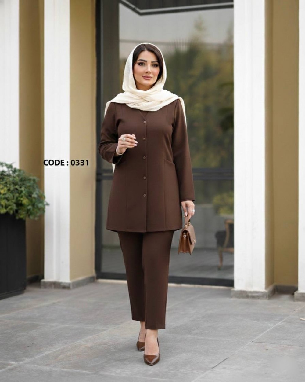 مانتو شیک زنانه کد 0331 (ضمانت اصالت)