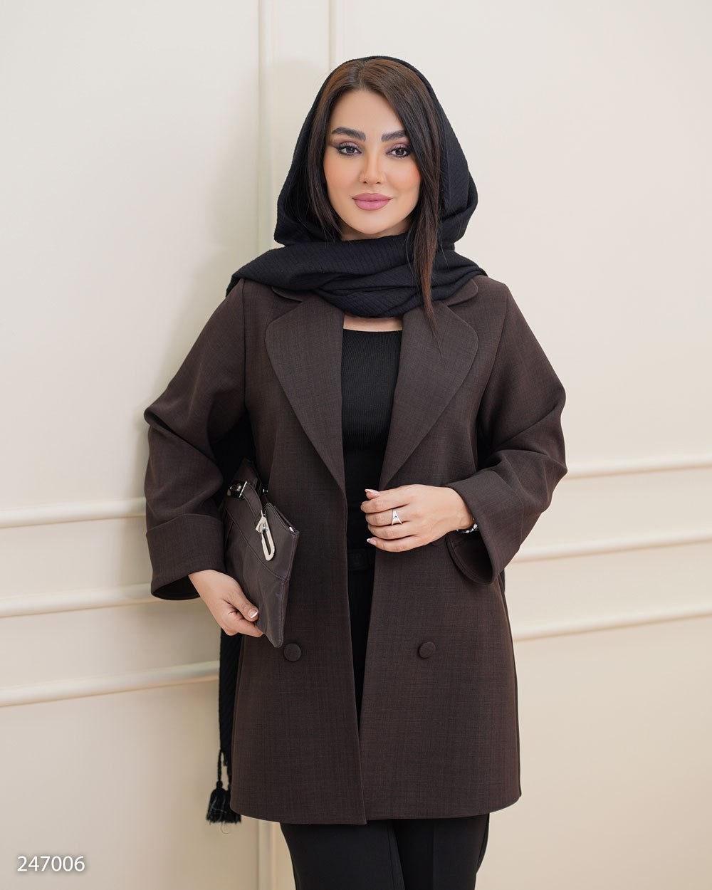 مانتو هرمس زنانه مدل هیدیکا کد 2470 (ضمانت اصالت)