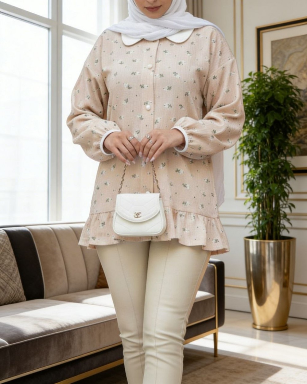 مانتو شومیزی زنانه مدل سارین کد 1023 (ضمانت اصالت)