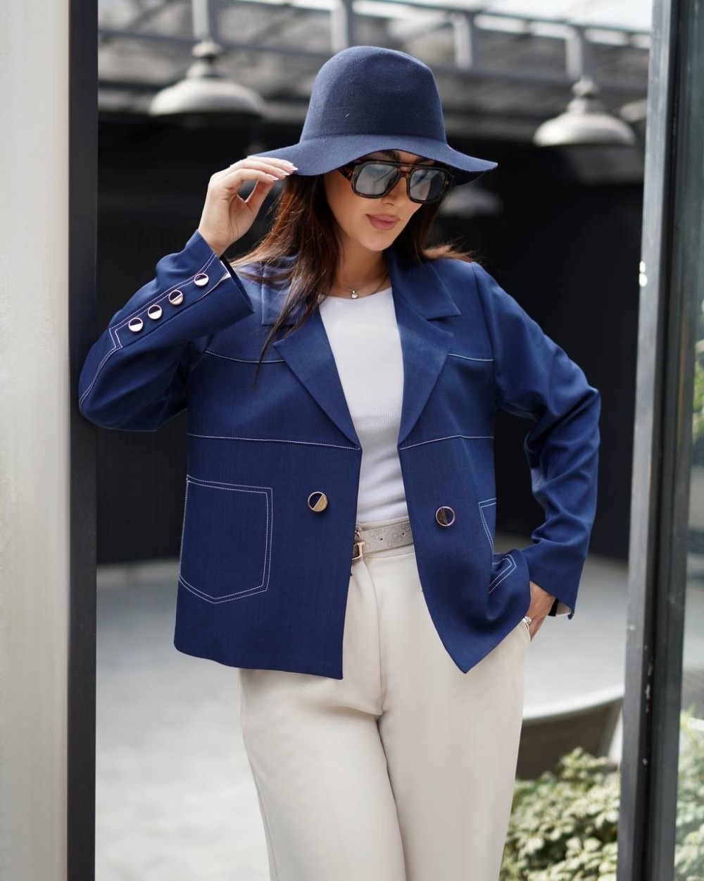 کت شیک زنانه مدل مهتا  کد 1445 (ضمانت اصالت)