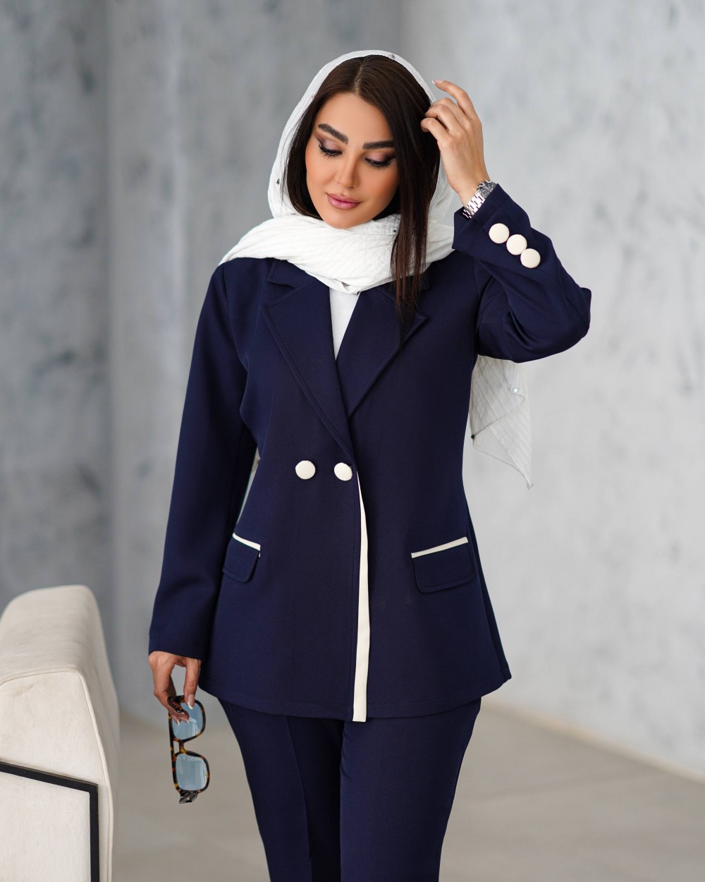 ست کت و شلوار مازراتی زنانه کد 3181 (ضمانت اصالت)