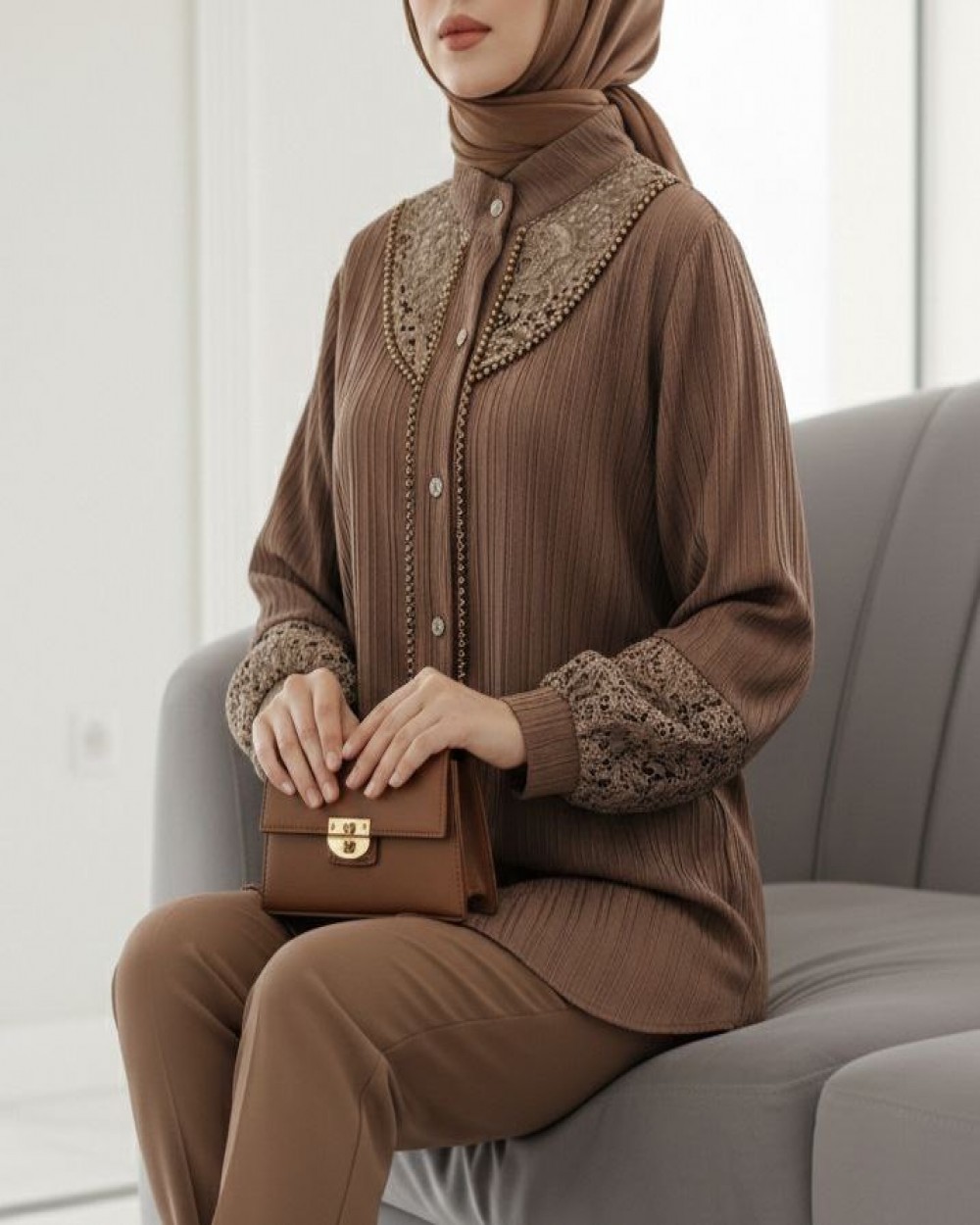 شومیز زنانه مدل ملورین کد  2407 (ضمانت اصالت)