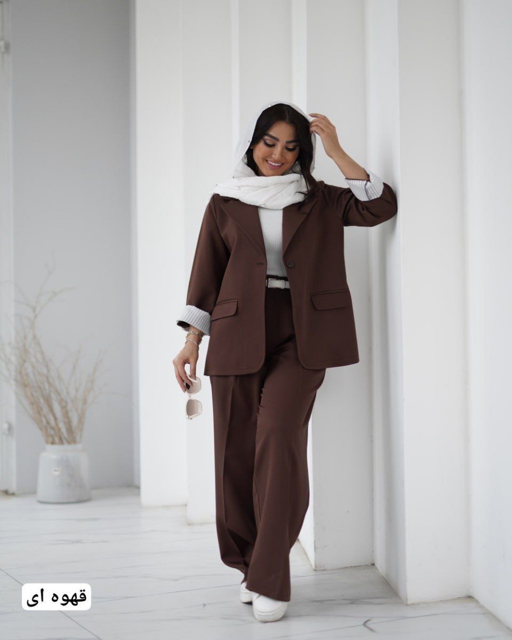 ست کت و شلوار مازراتی زنانه مدل پوپک کد 3160 (ضمانت اصالت)