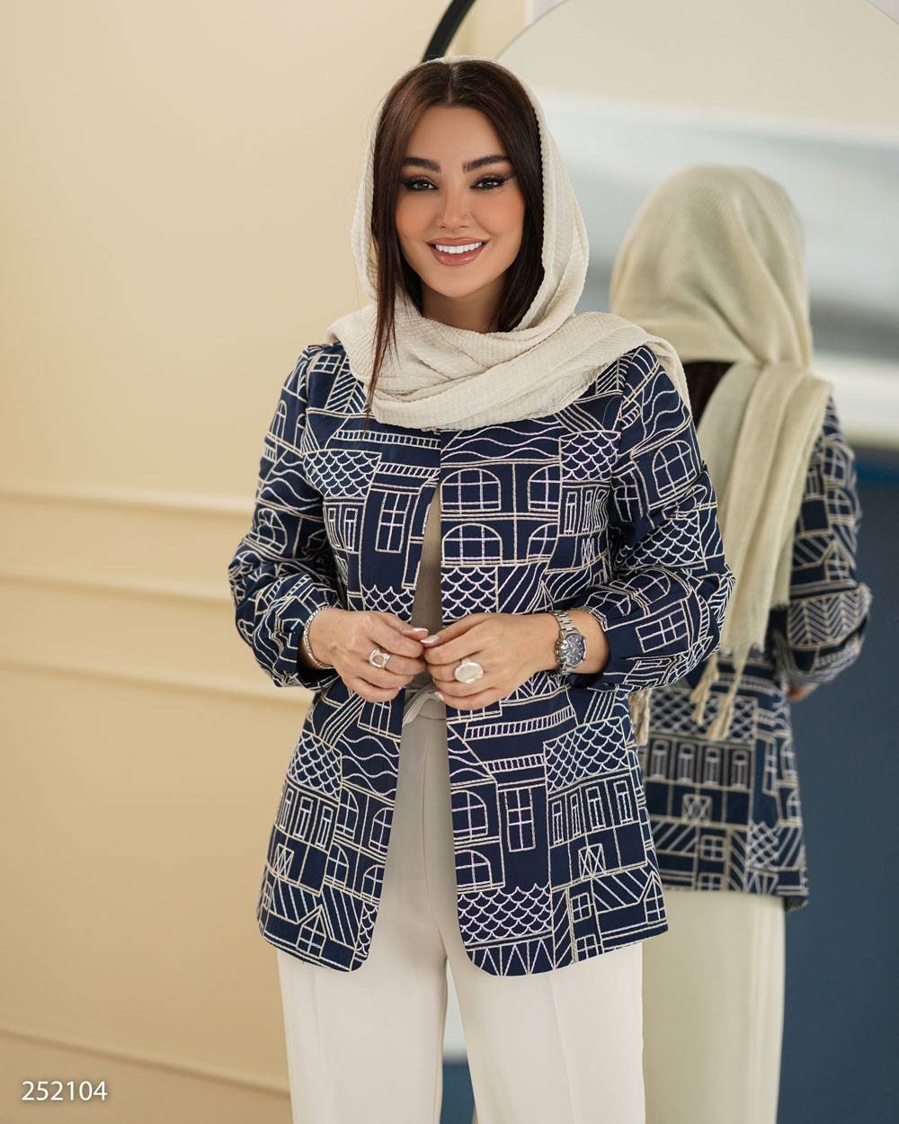 کت پوپلین زنانه مدل مودو کد 2521 (ضمانت اصالت)