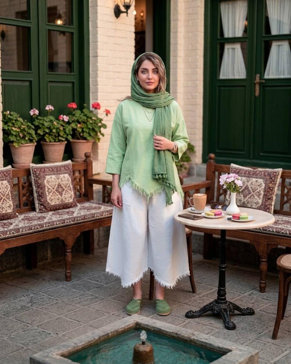 شلوار زنانه الیاف طبیعی کد 3242 (ضمانت اصالت)