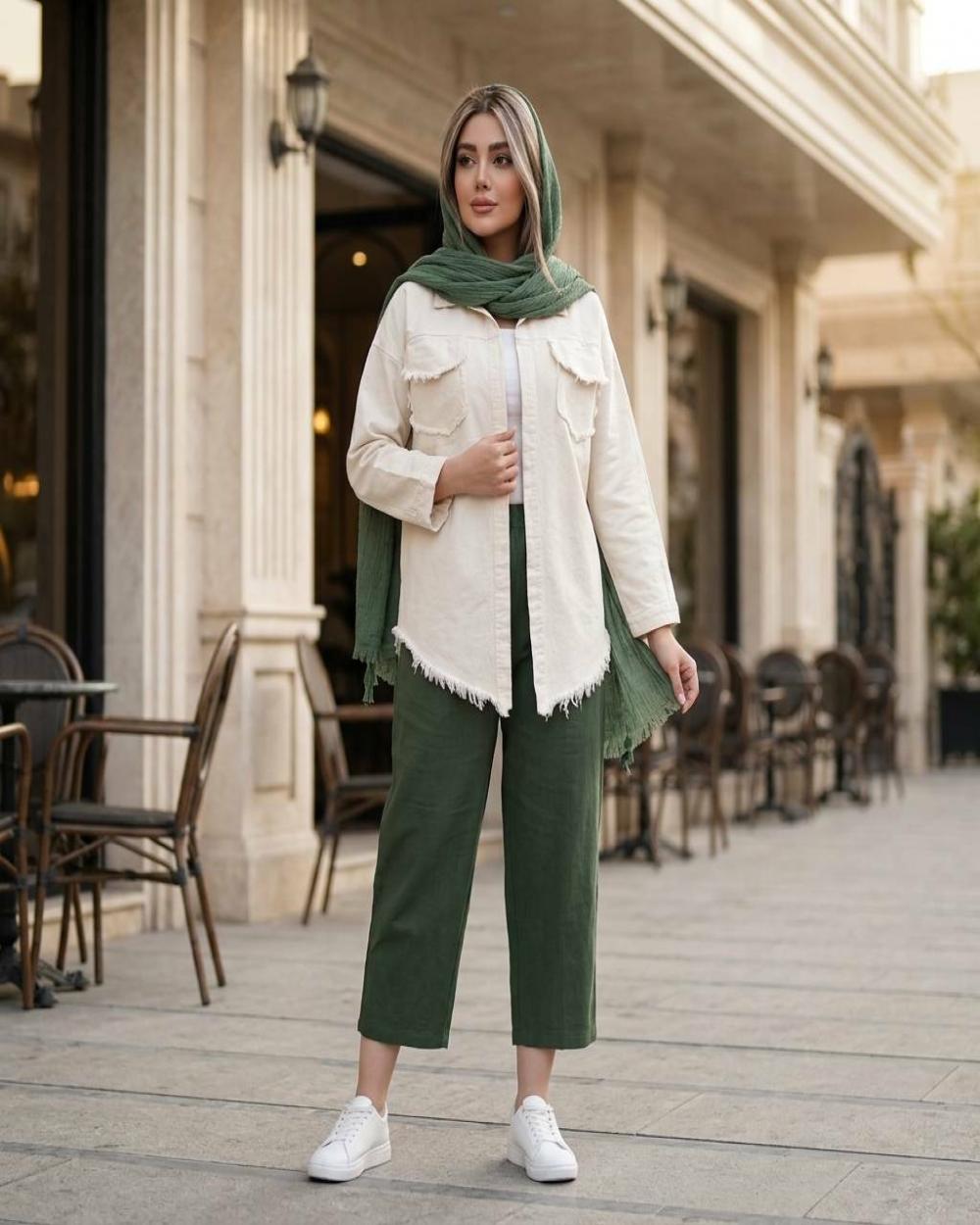 مانتو زنانه الیاف طبیعی کد 3250 (ضمانت اصالت)