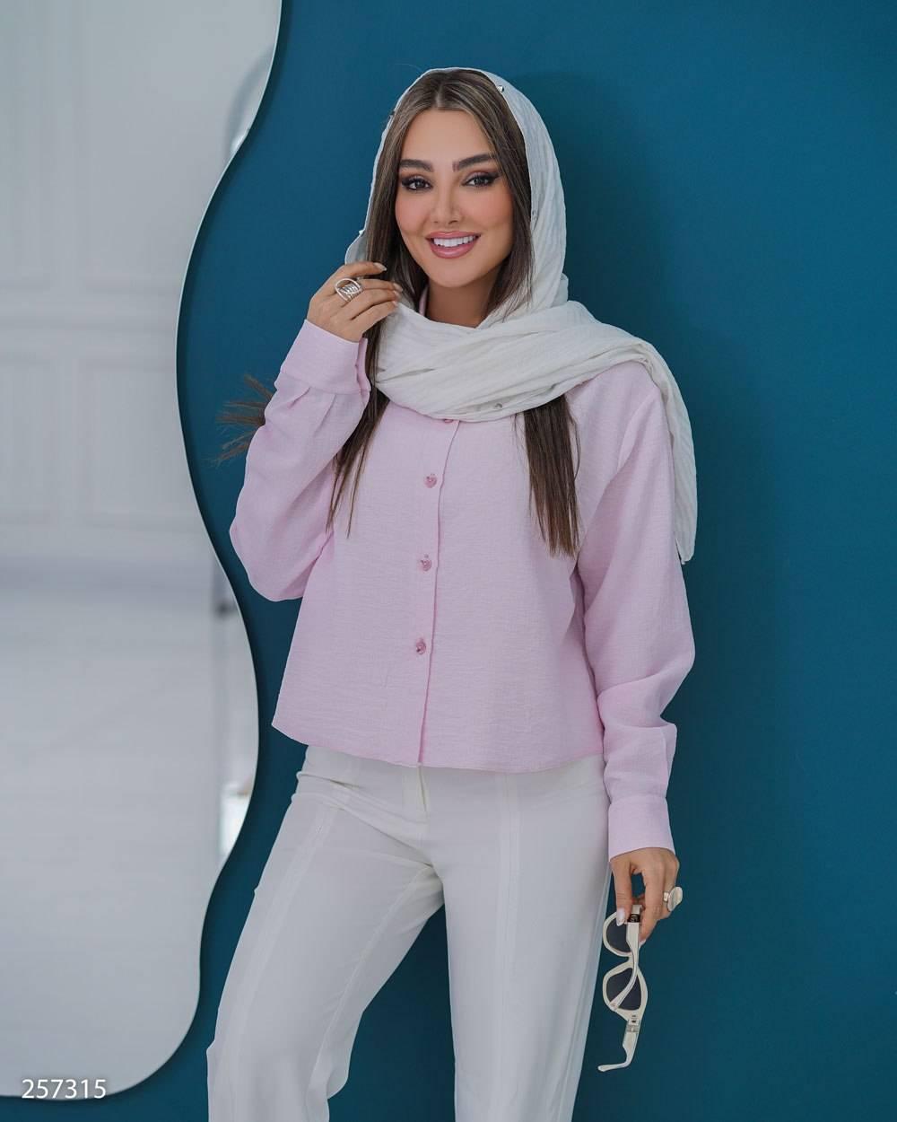 شومیز تابستونی زنانه مدل سابرینا کد 2573