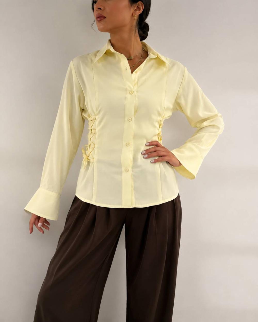 شومیز زنانه بغل بندی کد2466