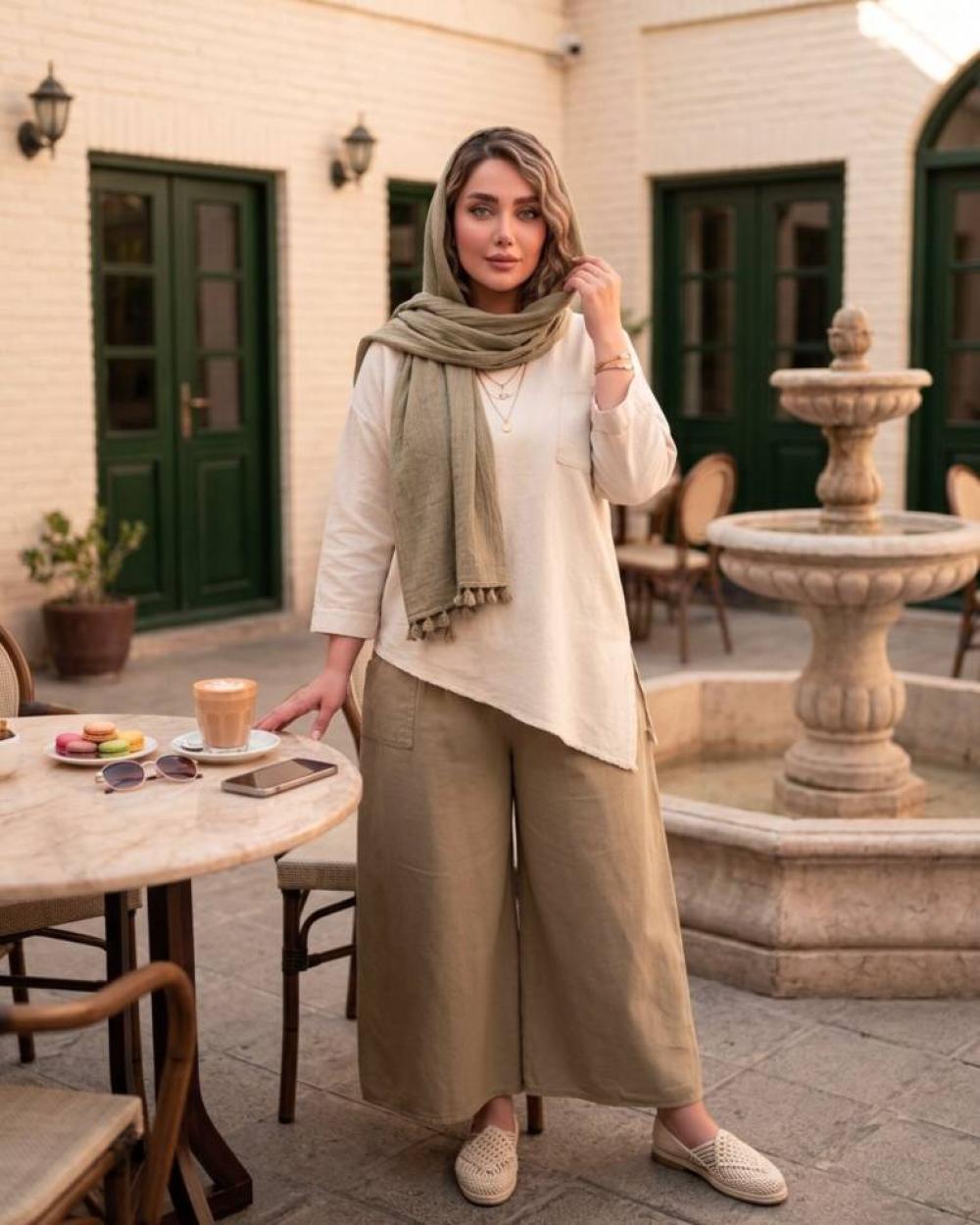 شلوار تابستانه زنانه کد 3270