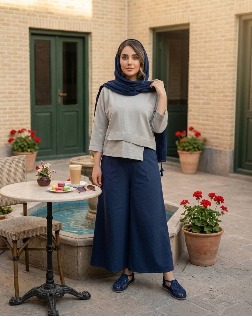 شومیز تابستونی زنانه کد 3272