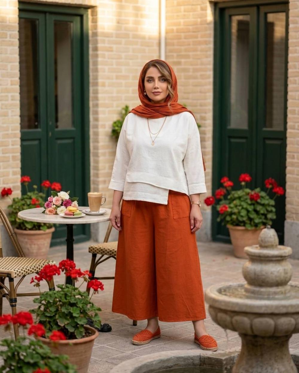شلوار تابستونی زنانه کد 3272