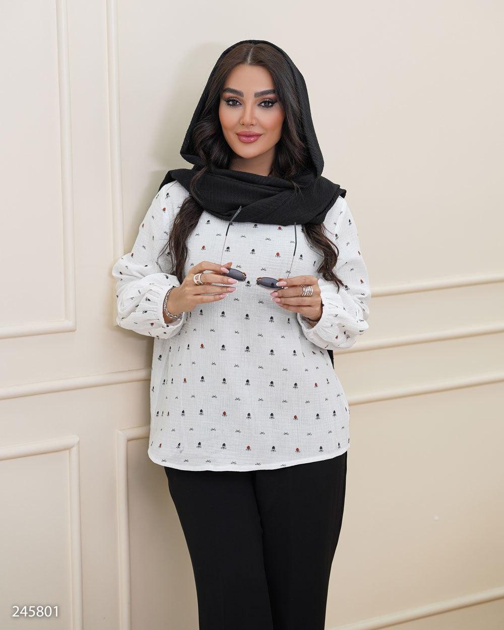 شومیز دبل فیس زنانه مدل نیاراد کد 2458 (ضمانت اصالت)