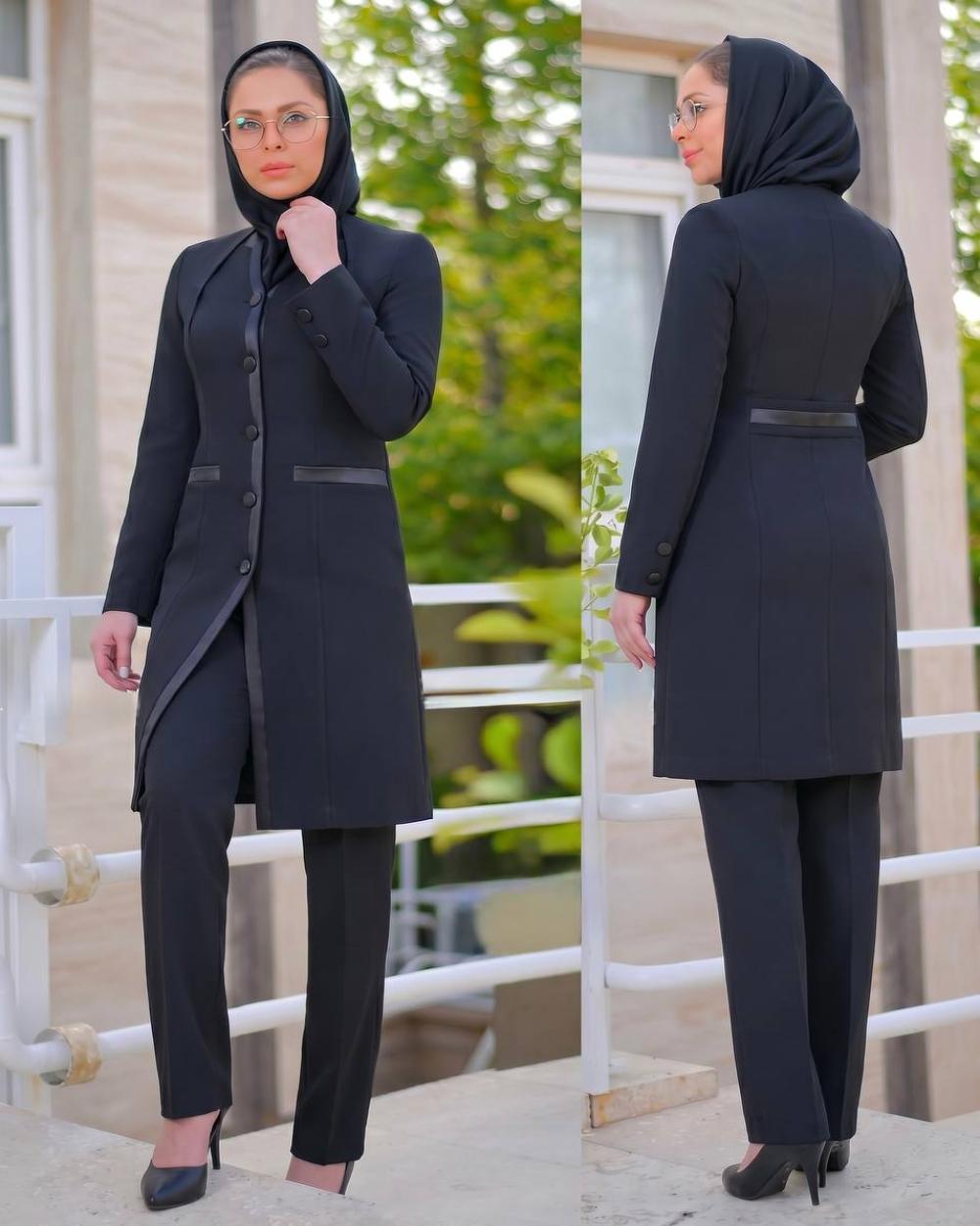 مانتو شلوار اداری لاوین کد 2837